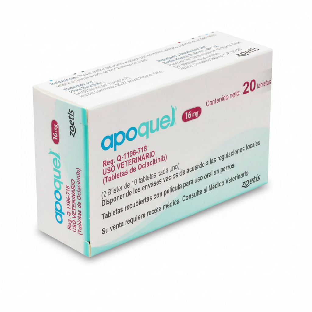 Apoquel Dermatologico Zoetis 16 mg Apoquel Dermatologico Zoetis 16 mg
